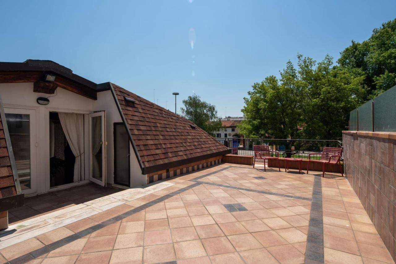 7° Cielo Apartment - Venezia - Mestre With Terrace Ngoại thất bức ảnh